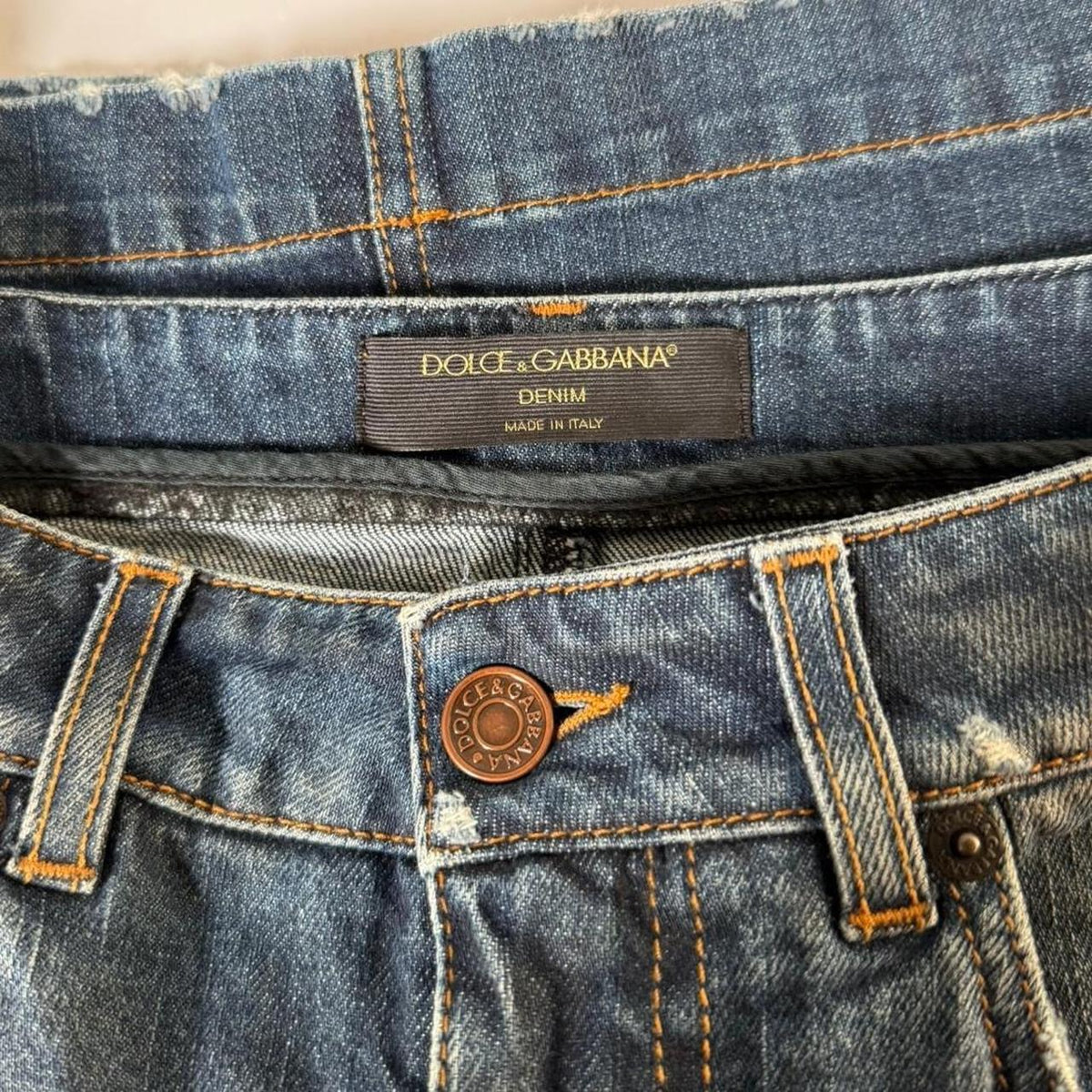 Dolce & Gabbana Denim Skirt