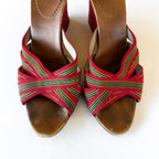 Vintage Christian Louboutin Wedge Heels (37)