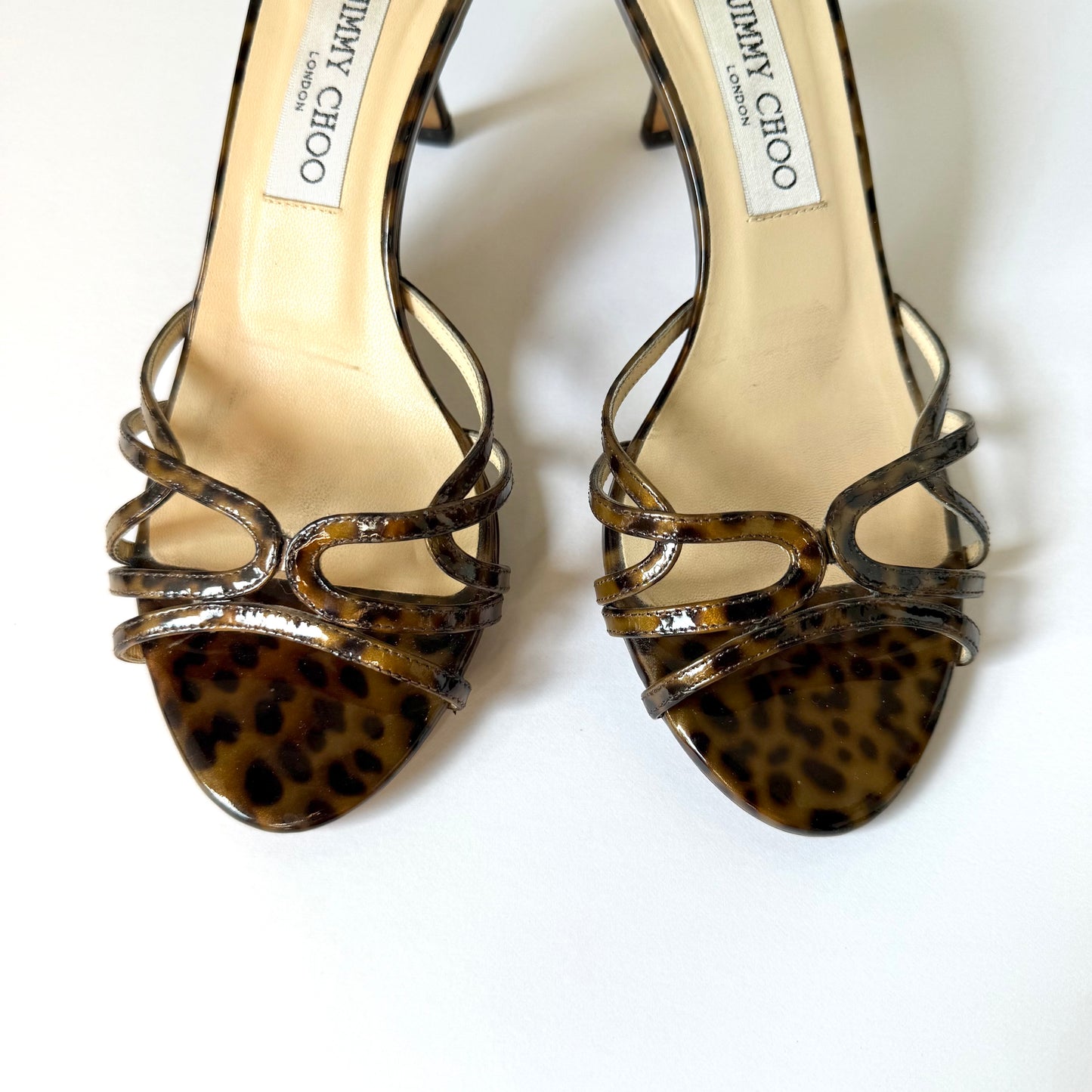 Jimmy Choo Cheetah Sandal Heels