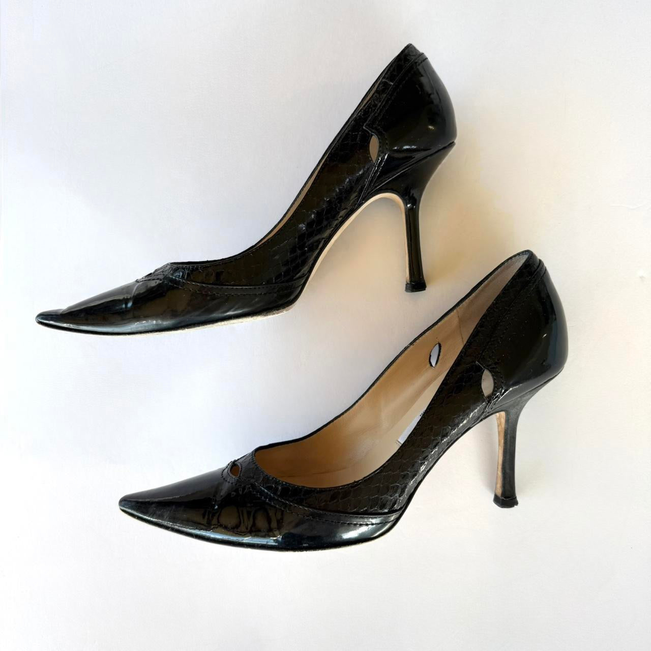 Jimmy Choo Cut Out Pumps