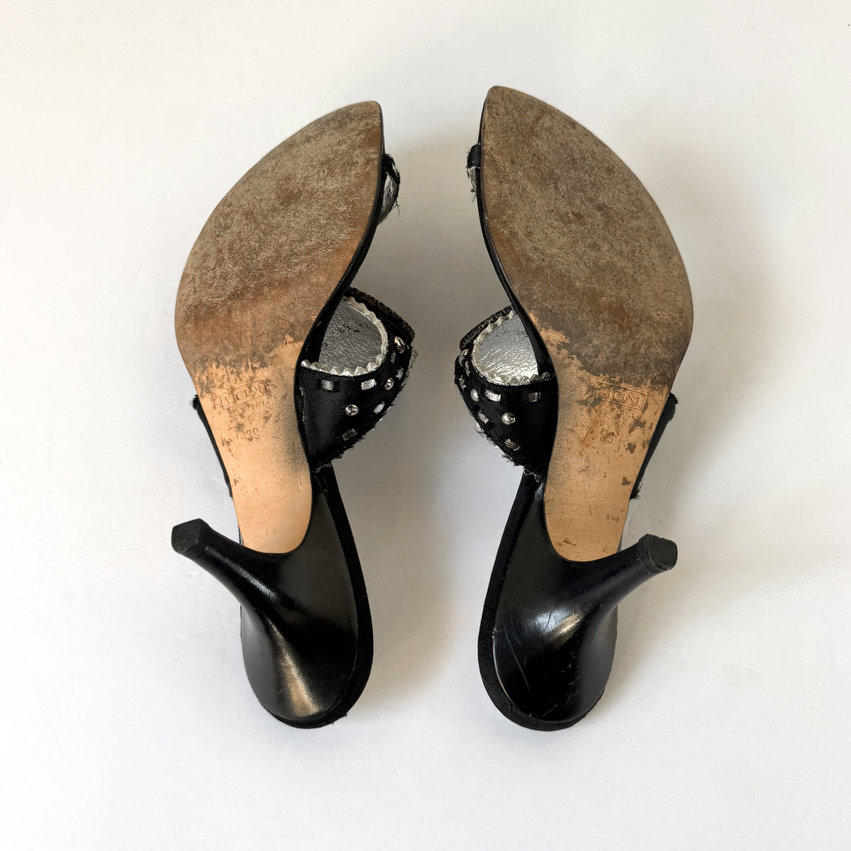 Vintage Giuseppe Zanotti Beaded Sandal Heels (39)