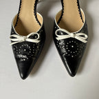 Vintage Oscar De La Renta Kitten Heels (7)