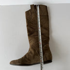 Vintage Giuseppe Zanotti Suede Knee High Boots (36)