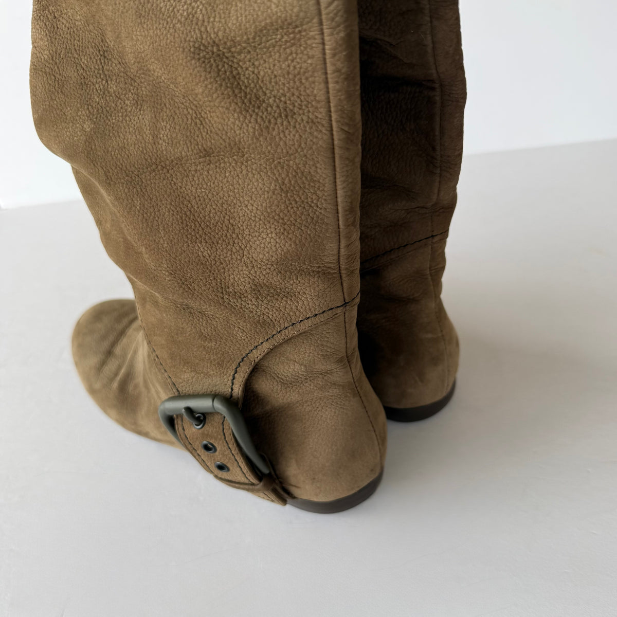 Vintage Giuseppe Zanotti Suede Knee High Boots (36)