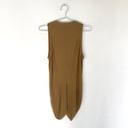 Vintage Edition 24 YSL Asymmetrical Drape Mini Dress