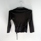 Vintage Cashmere Wrap Top