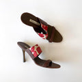 Vintage Oscar De La Renta Beaded Sandal Heels (37.5)