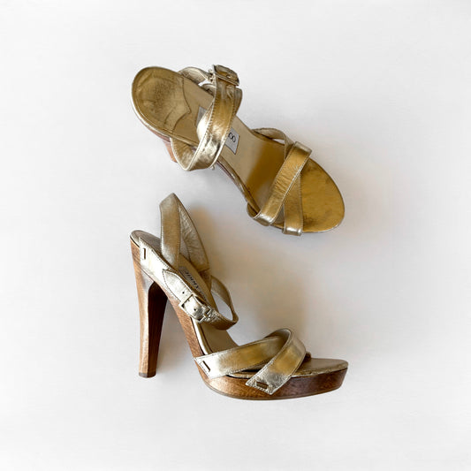Vintage Jimmy Choo Sandal Heels (38)