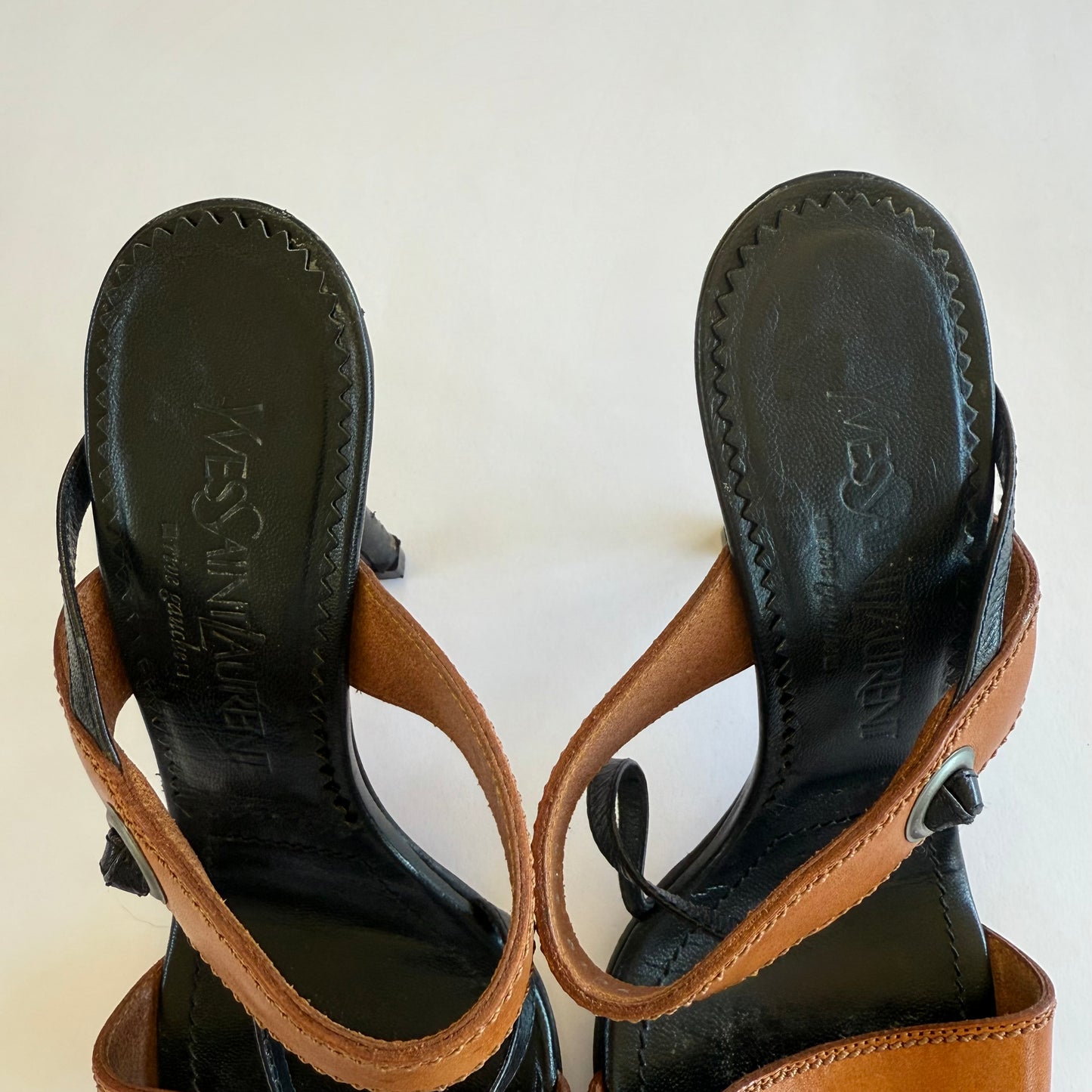 Vintage YSL Sandal Heels