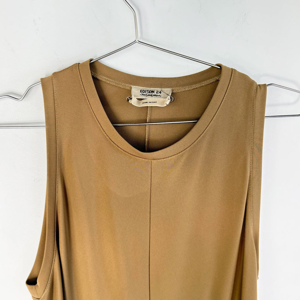 Vintage Edition 24 YSL Asymmetrical Drape Mini Dress