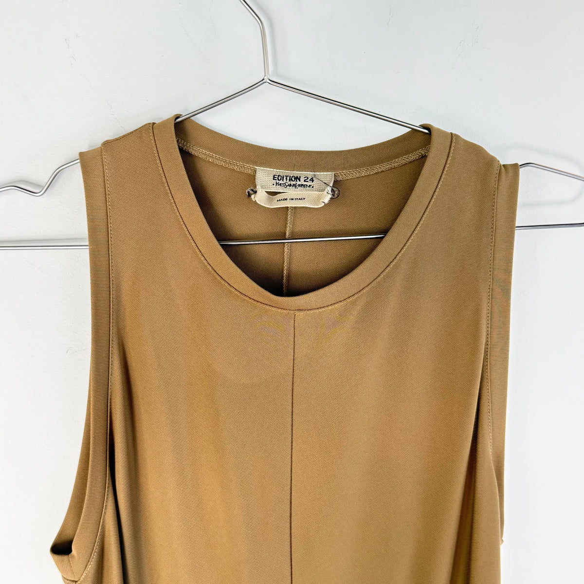 Vintage Edition 24 YSL Asymmetrical Drape Mini Dress