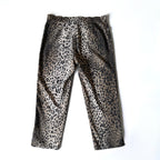 Vintage Moschino Leopard Print Capri Pants