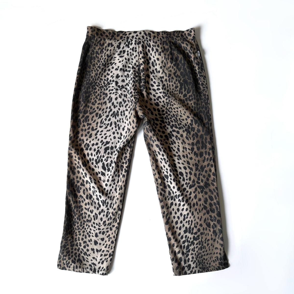 Vintage Moschino Leopard Print Capri Pants