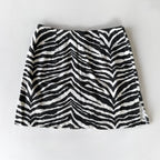 Vintage 90’s Zebra Print Mini Skirt