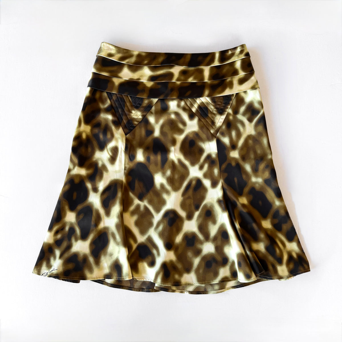 Vintage Cavalli Leopard Skirt