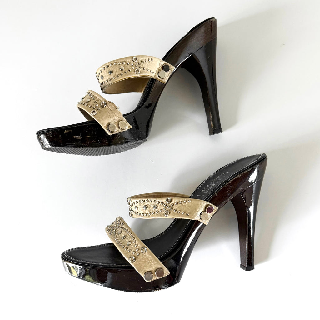 Vintage Versace Studded Heels (37)