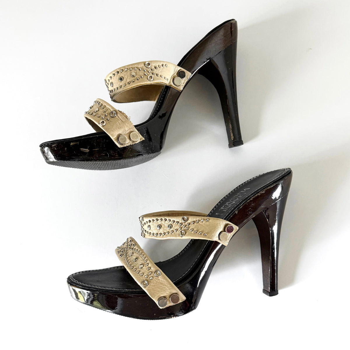 Vintage Versace Studded Heels (37)