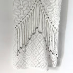 Cavalli Sheer Fringe Halter Dress