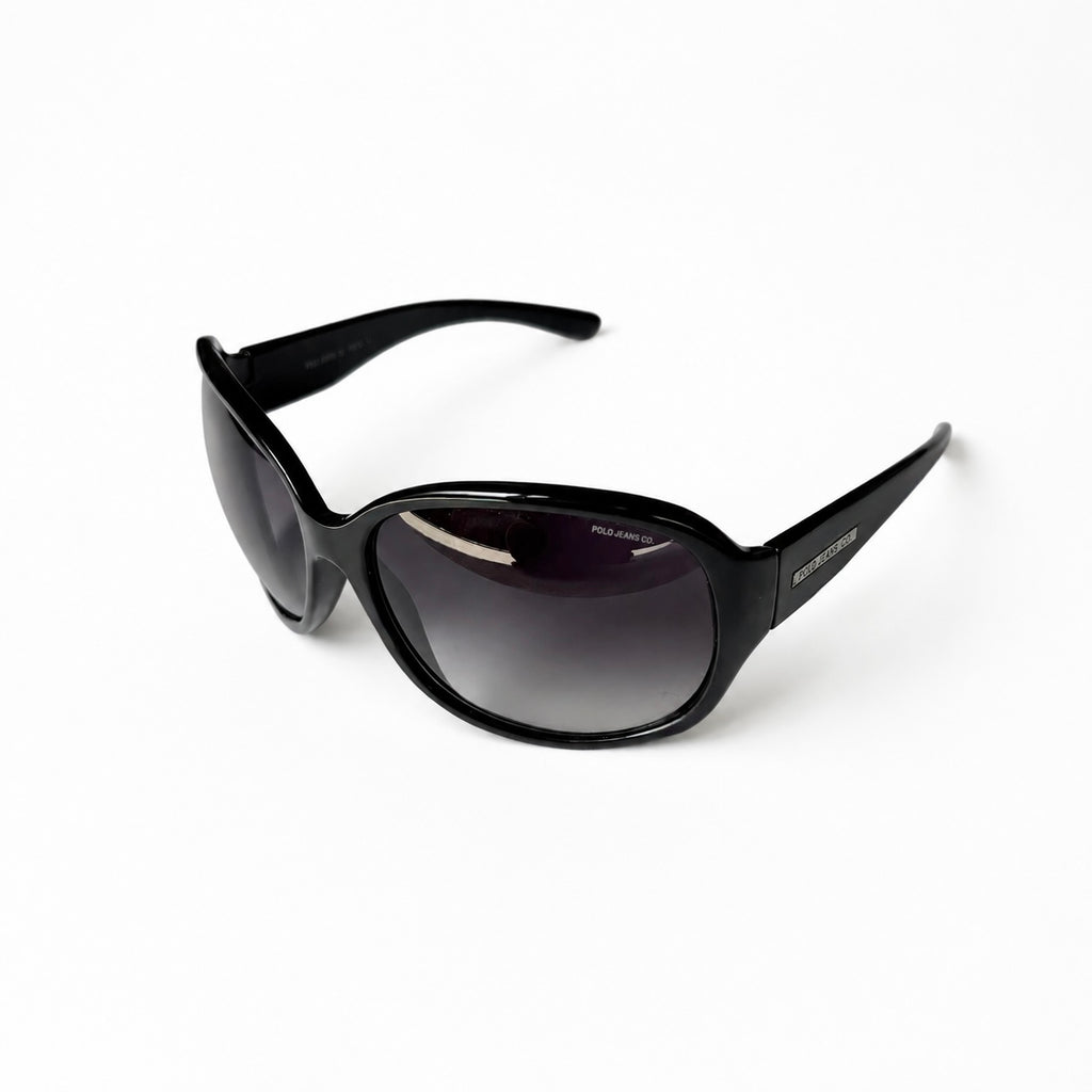 Vintage Polo Ralph Lauren Black Oversized Sunglasses