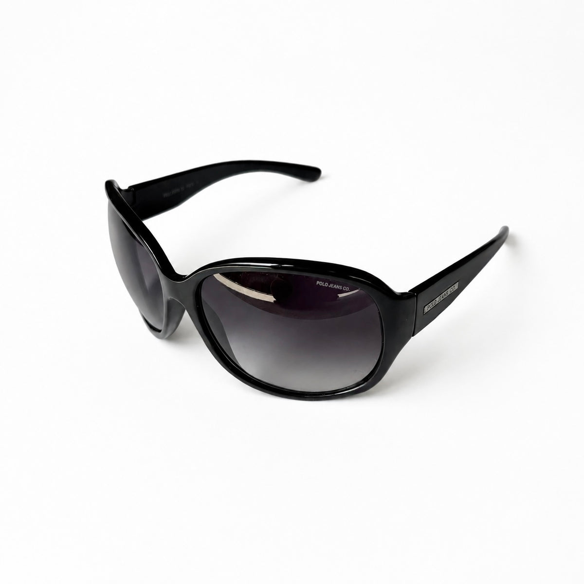 Vintage Polo Ralph Lauren Black Oversized Sunglasses