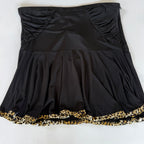 Just Cavalli Leopard Trim Mini Skirt