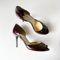 Jimmy Choo D’Orsay Cherry Heels (38.5)