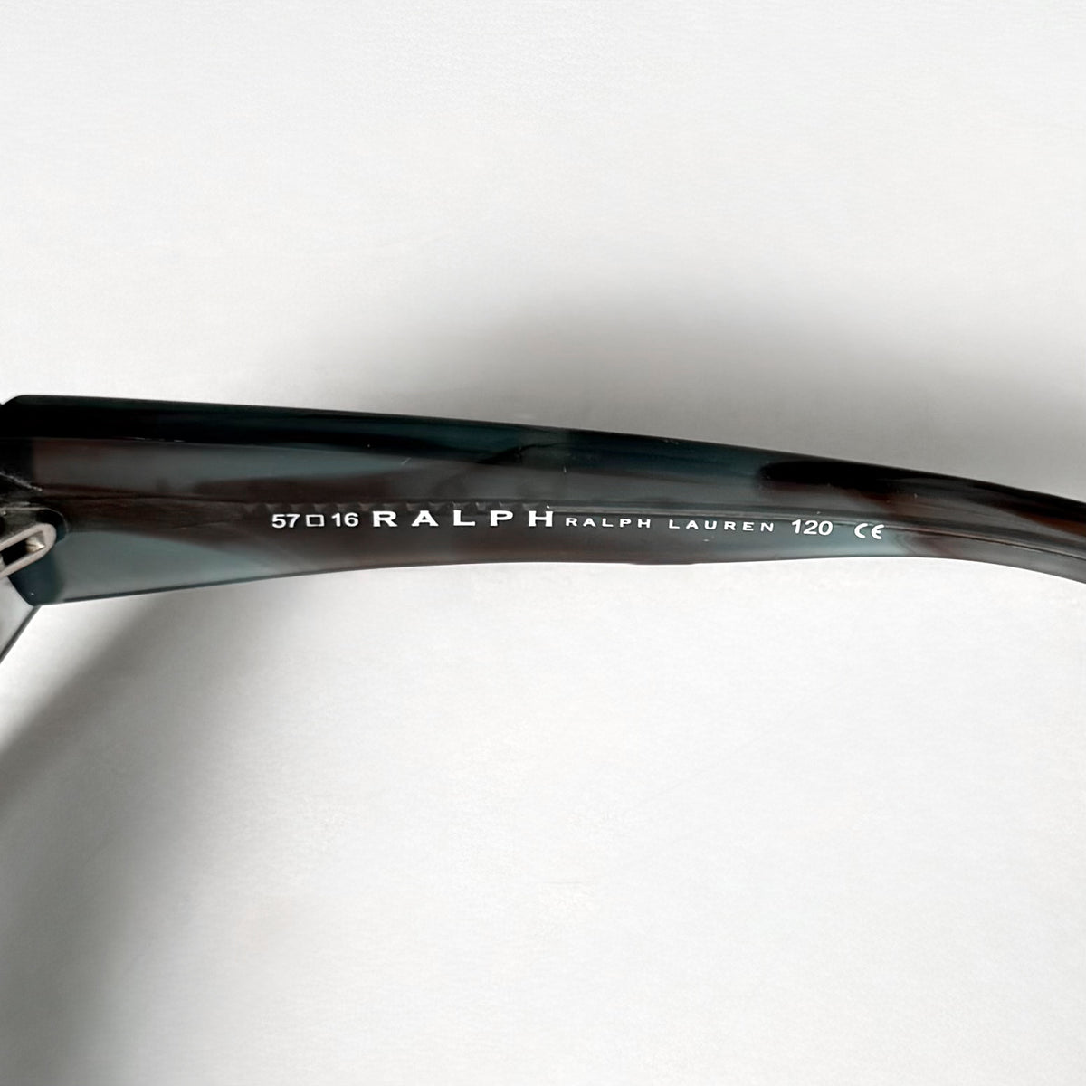 Vintage Ralph Lauren Smoky Marble Slim Wrap Around Sunglasses
