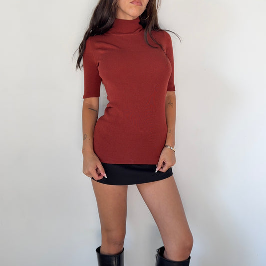 Escada Mock Neck Sweater