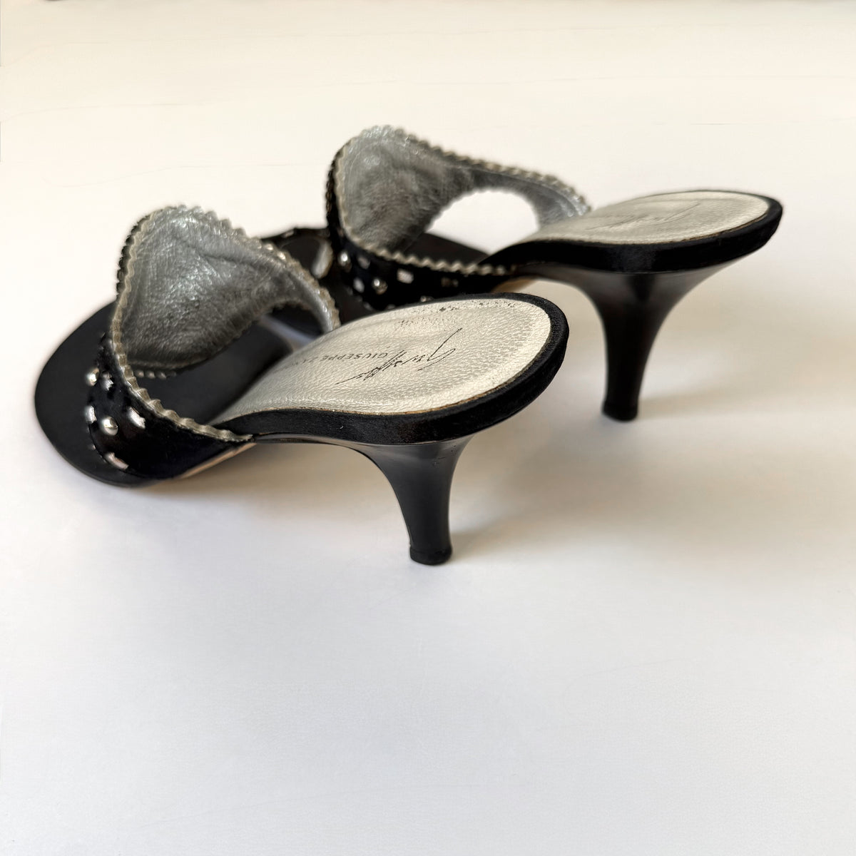 Vintage Giuseppe Zanotti Beaded Sandal Heels (39)