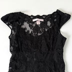 Vintage Victoria’s Secret Sheer Lace Mini Dress