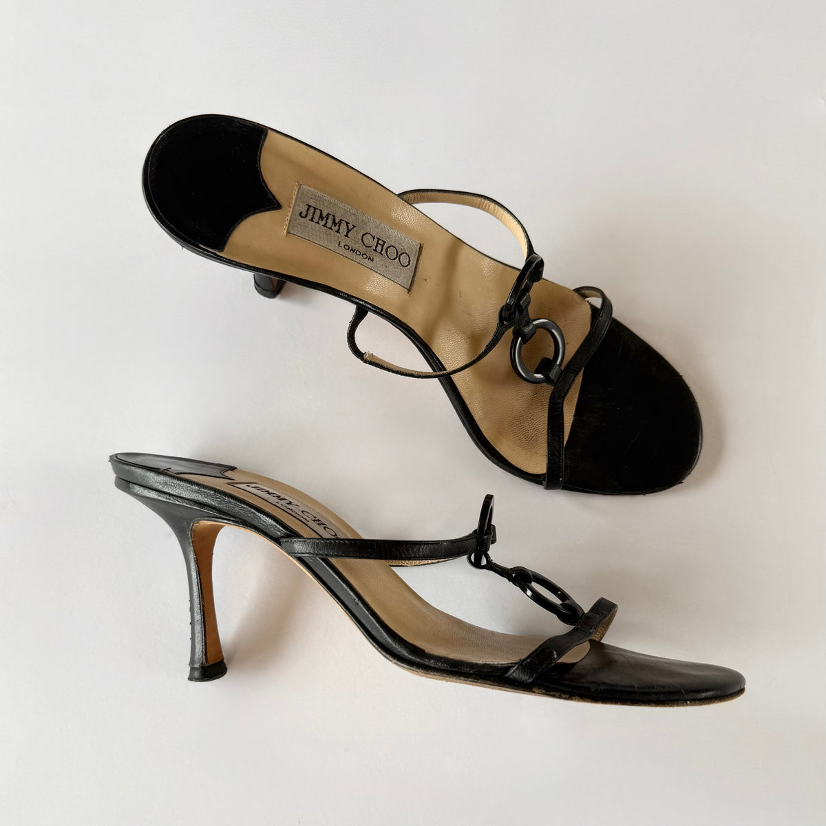 Vintage Jimmy Choo Sandal Heels