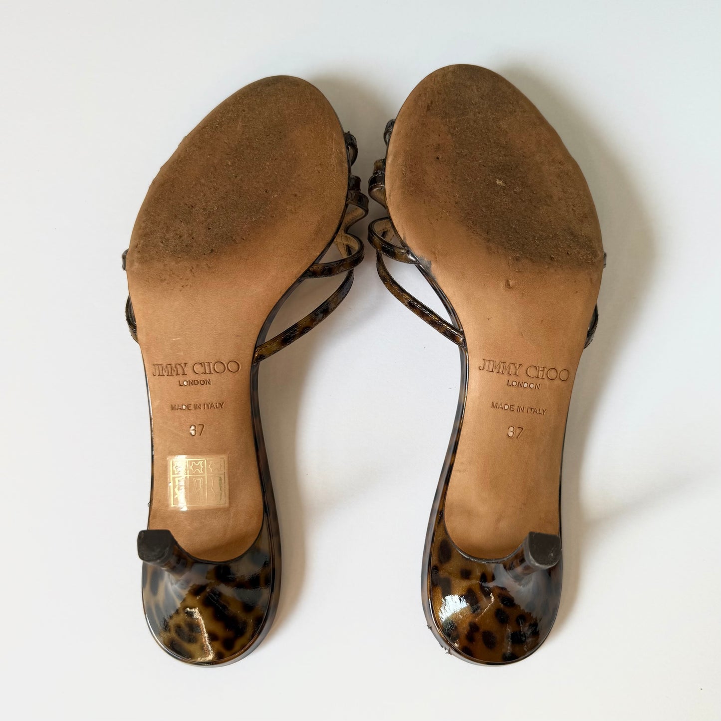 Jimmy Choo Cheetah Sandal Heels