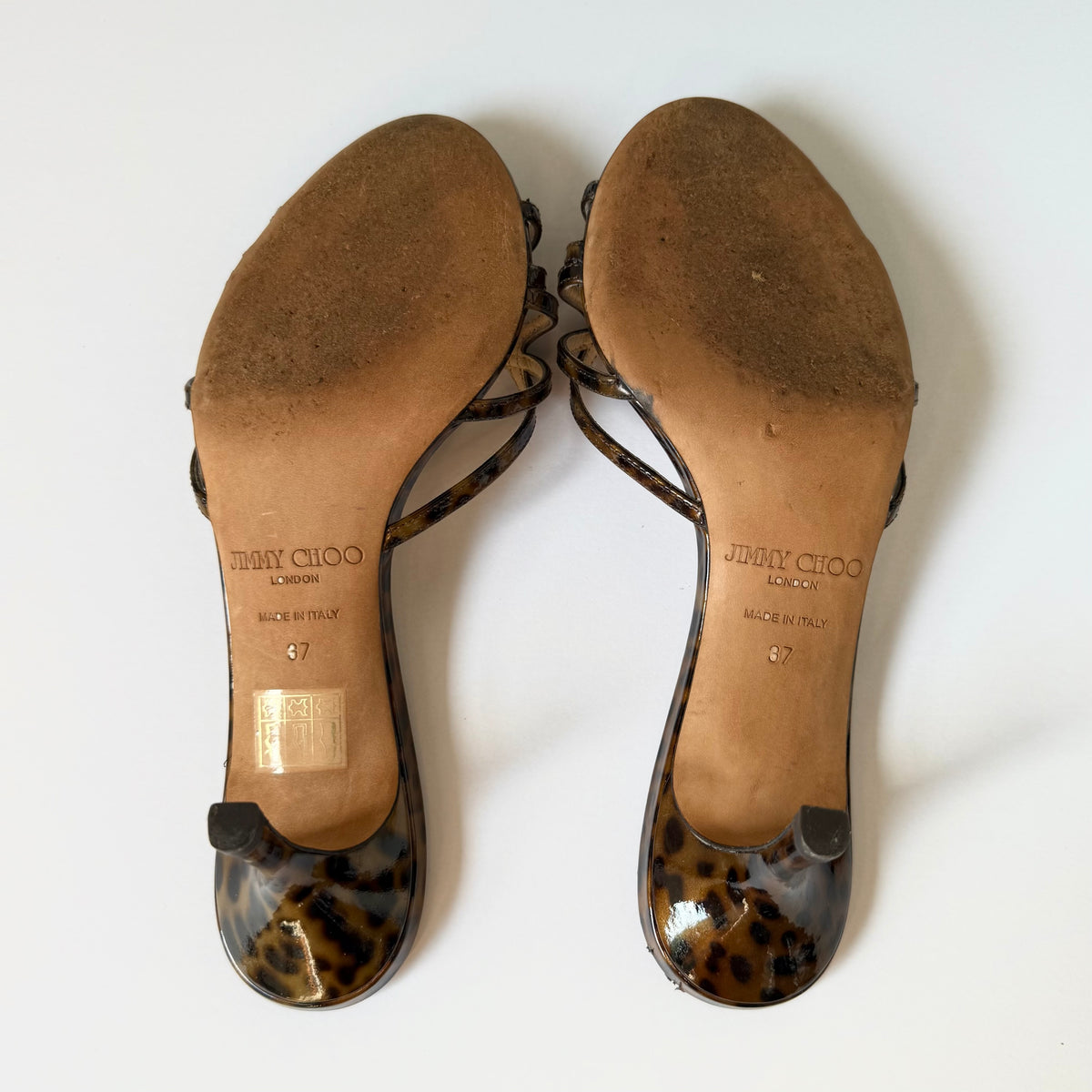 Jimmy Choo Cheetah Sandal Heels