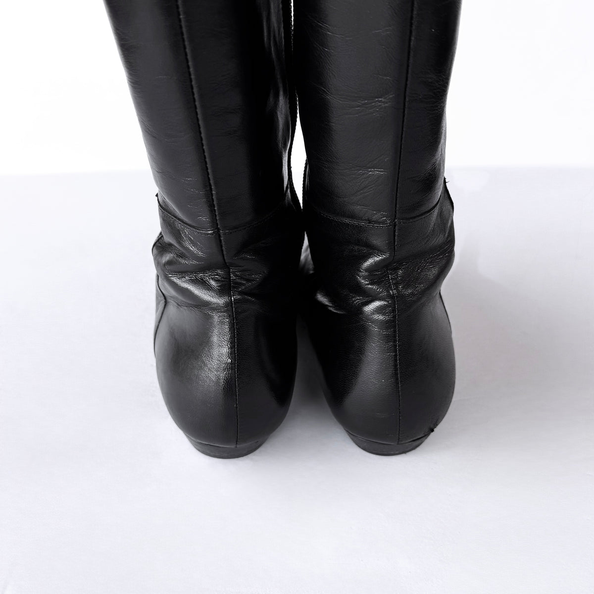 Vintage Jimmy Choo Leather Boots (35.5)