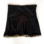 Just Cavalli Leopard Trim Mini Skirt