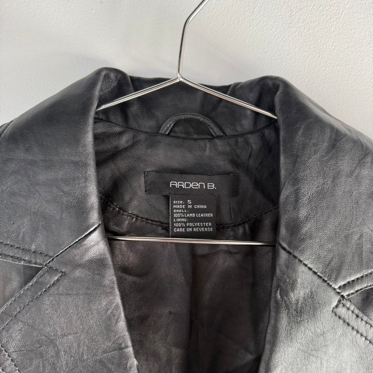 Vintage Leather Corset Jacket Top