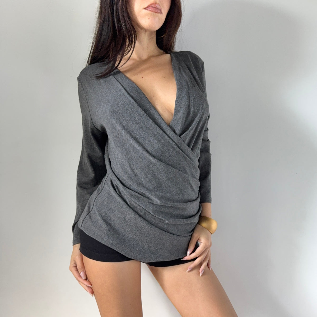 Max Mara Wrap Top
