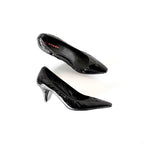 Prada Leather Kitten Heel Pumps (37.5)