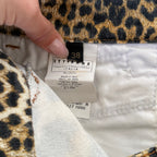 Vintage Cavalli Cheetah Print Midi Skirt