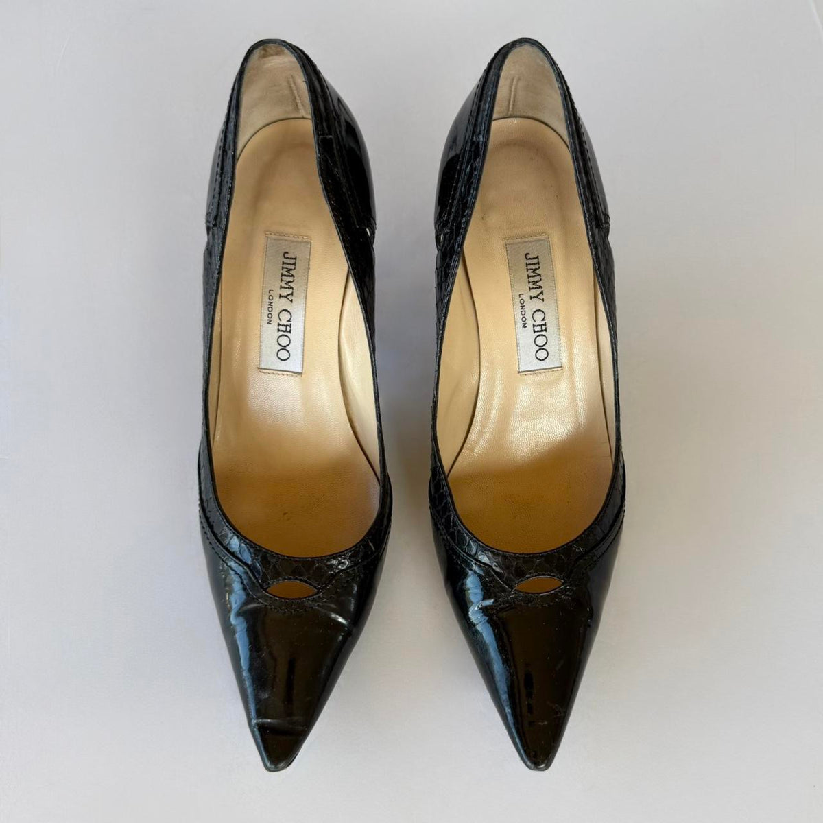 Jimmy Choo Cut Out Pumps (37.5)