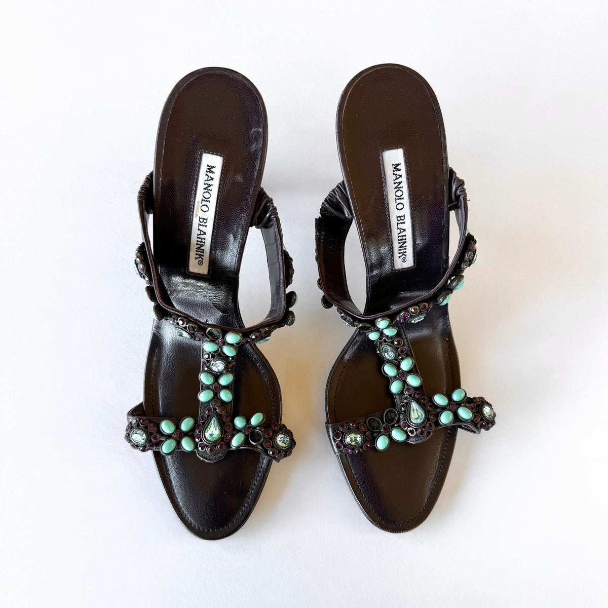 Vintage Manolo Blahnik Sandal Heels (39.5)