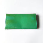 Jimmy Choo Teal Green Patent Leather Envelope Clutch