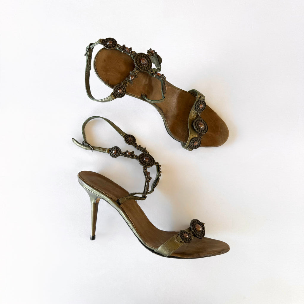 Vintage Manolo Blahnik Sandal Heels (36)