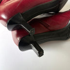 Vintage Prada Leather Boots (37.5)