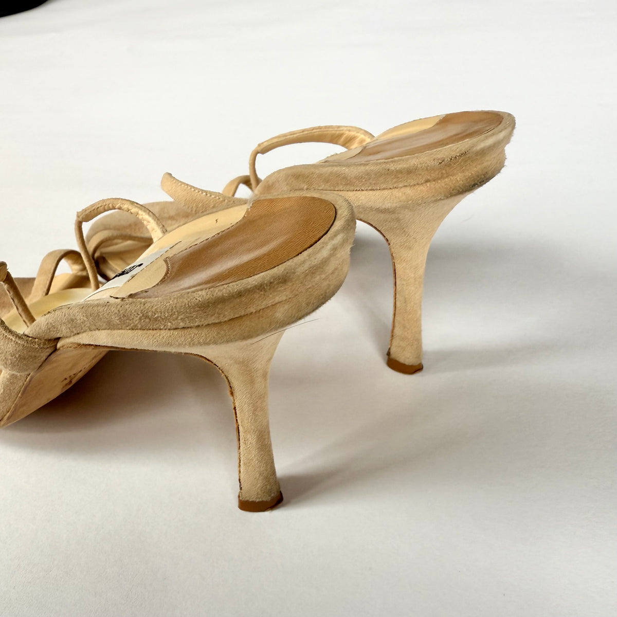 Vintage Jimmy Choo Seashell Heels