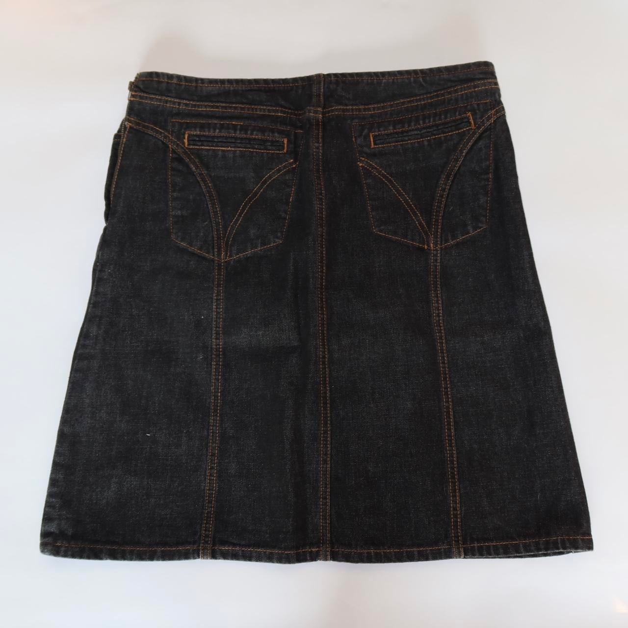 Dolce & Gabbana Denim Midi Skirt