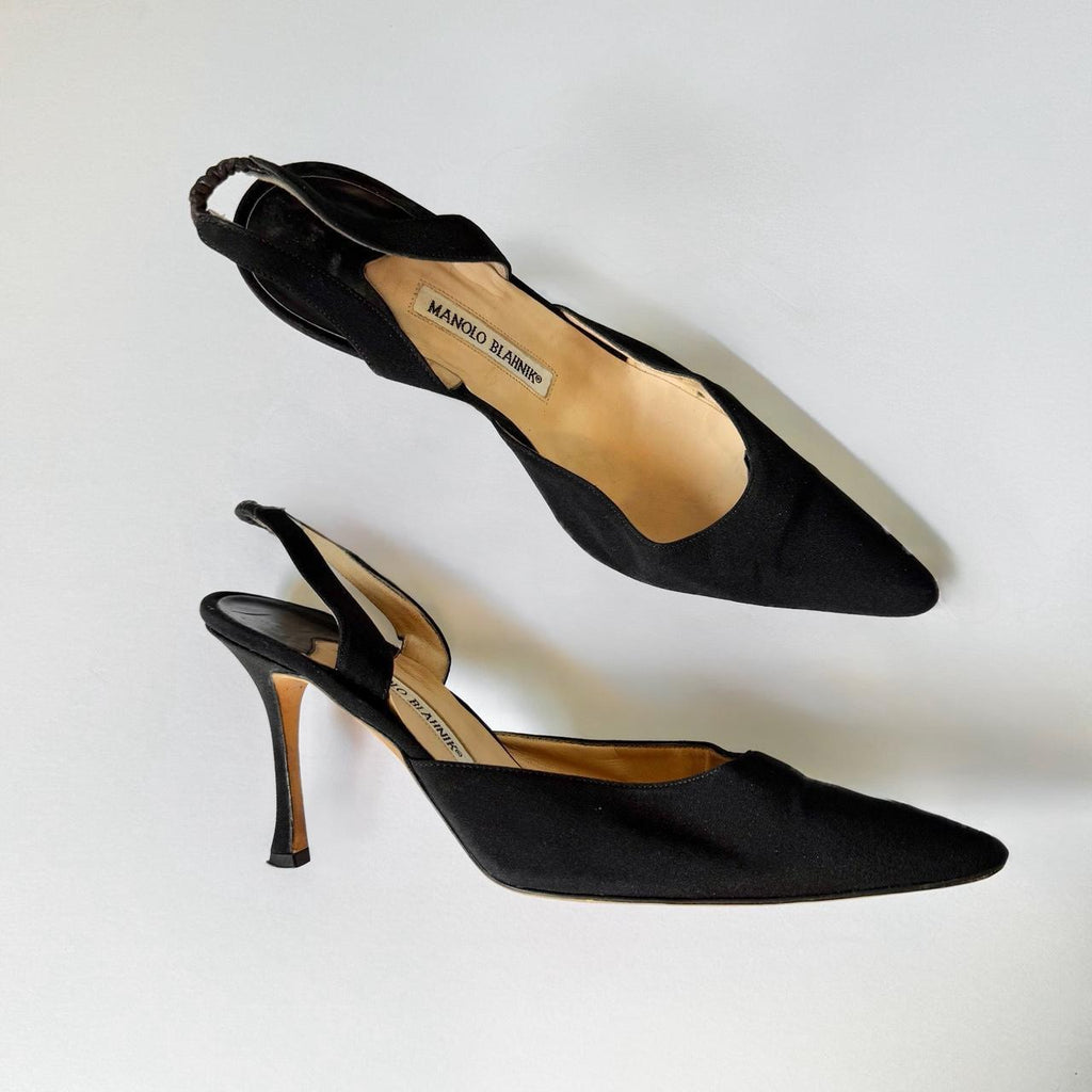 Vintage Manolo Blahnik Slingback Heels