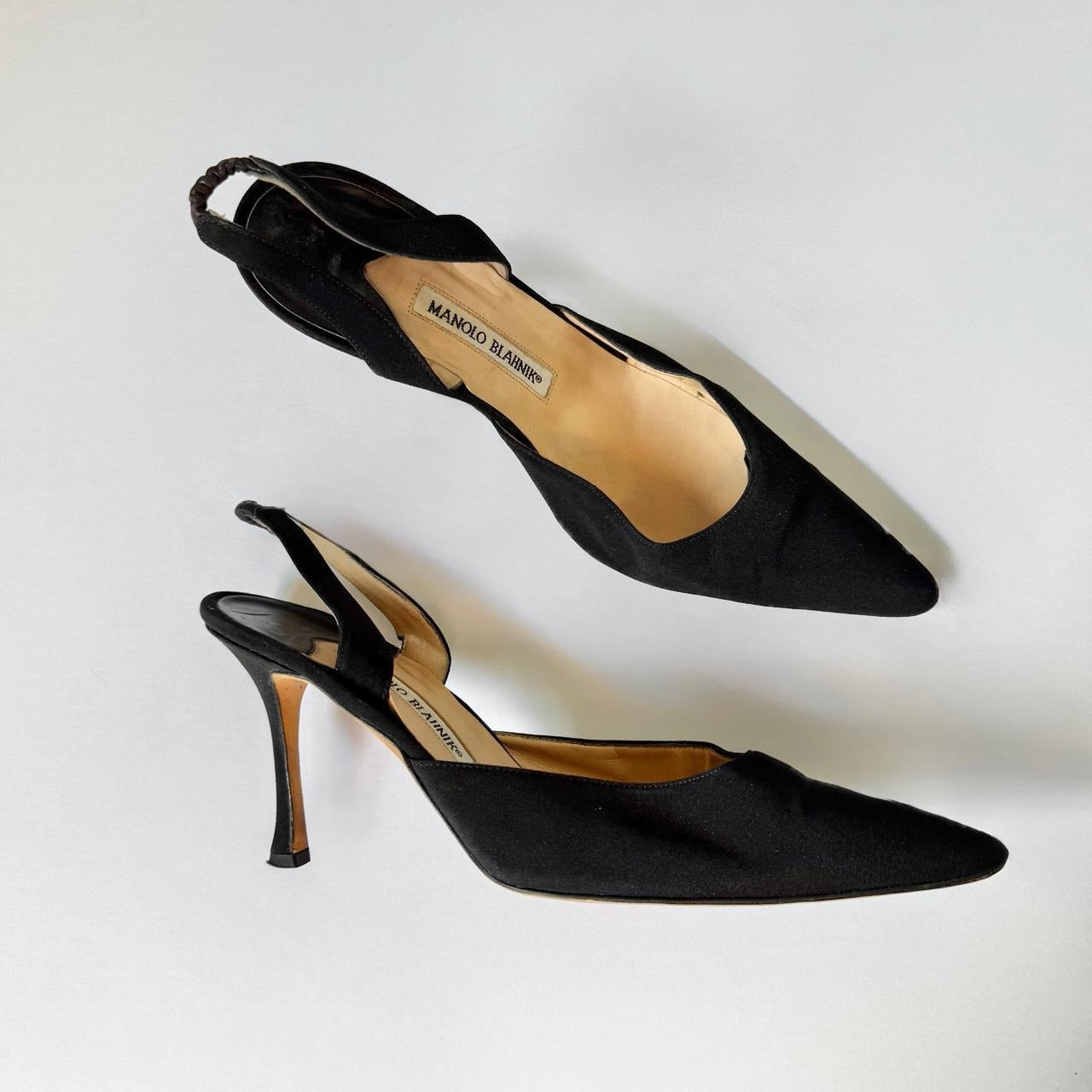 Vintage Manolo Blahnik Slingback Heels