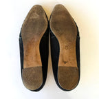 Vintage Manolo Blahnik Suede Flats (39.5)