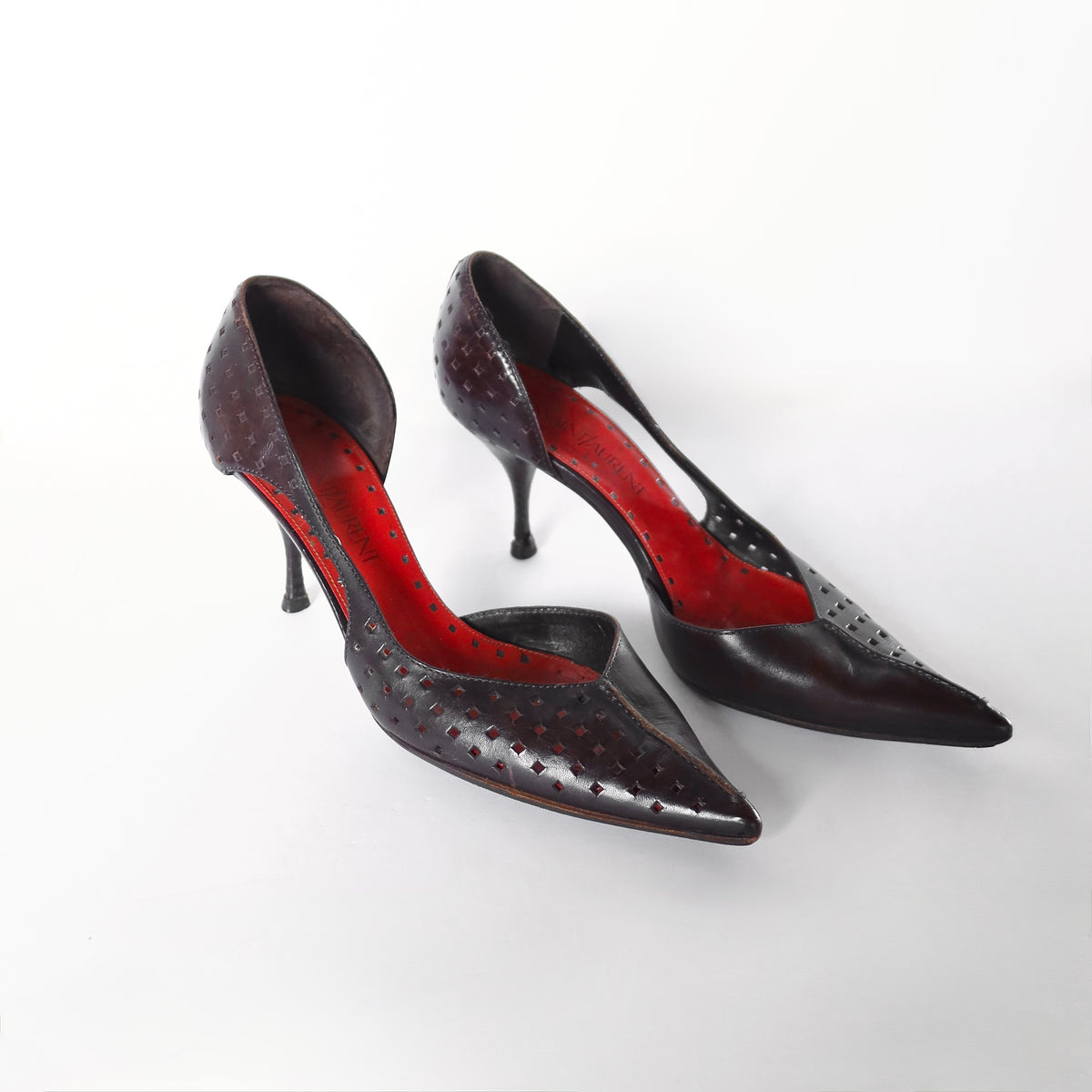 Vintage YSL Pointed Toe Heels (37)